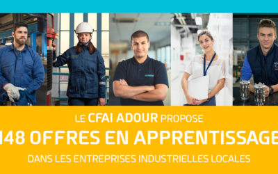 Le CFAI Adour propose 148 offres d’apprentissage